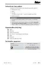 Preview for 34 page of Bellarom 277057 Operating Instructions Manual