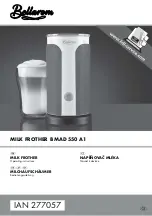 Bellarom BMAD 550 A1 Operating Instructions Manual предпросмотр