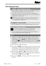 Предварительный просмотр 14 страницы Bellarom BMAD 550 A1 Operating Instructions Manual