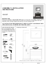 BELLATERRA HOME 804357 Assembly/Installation Instructions предпросмотр