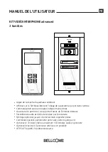 Preview for 35 page of Bellcome advanced 2 families User Manual