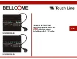 Bellcome Touch Line SCU.VDR03.BLG14 Technical Instructions preview