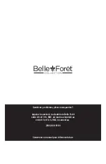 Preview for 51 page of Belle Foret 718732 Installation And Care Manual