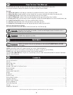 Preview for 4 page of Belle Group BHB Breakers Operator'S Manual