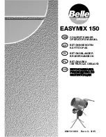 Belle Group EASYMIX 150 Operator'S Manual preview