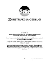 Preview for 23 page of Belle Group EASYMIX 150 Operator'S Manual