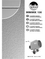 Belle Group MINIMIX 130 Operator'S Manual предпросмотр