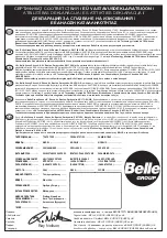 Предварительный просмотр 4 страницы Belle Group PCX 12/36 Operator'S Manual