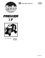 Belle Group Premier XT Operator'S Manual предпросмотр