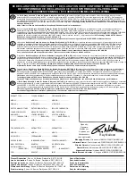 Предварительный просмотр 2 страницы Belle Group PROMIX 1200E Operator'S Manual