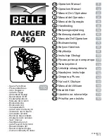 Belle Group Ranger 450 Operator'S Manual предпросмотр