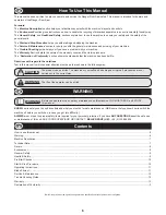 Preview for 6 page of Belle Group Ranger 450 Operator'S Manual