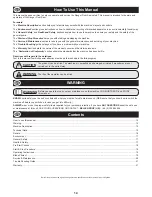 Preview for 14 page of Belle Group Ranger 450 Operator'S Manual