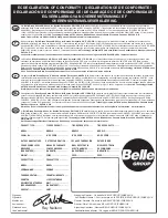 Preview for 2 page of Belle Group RT60 Operator'S Manual