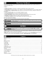 Preview for 4 page of Belle Group RT60 Operator'S Manual