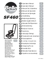 Preview for 1 page of Belle Group SF460 Operator'S Manual