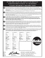 Предварительный просмотр 5 страницы Belle Group TBE-130 Operator'S Manual