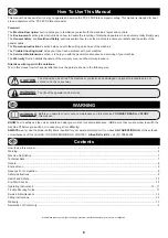 Preview for 6 page of Belle PCX 20a Operator'S Manual