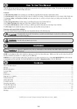 Preview for 14 page of Belle PCX 20a Operator'S Manual