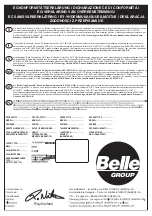 Preview for 3 page of Belle Porto Screed Operator'S Manual