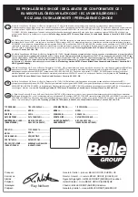 Preview for 5 page of Belle Porto Screed Operator'S Manual