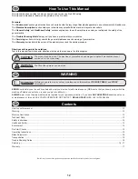 Preview for 12 page of Belle Pro 600X Operator'S Manual