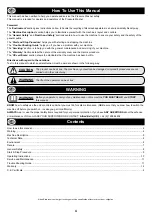 Preview for 2 page of Belle PWX 08/180 Operator'S Manual