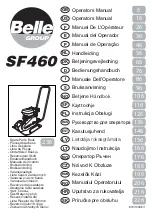 Preview for 1 page of Belle SF 460 Operator'S Manual