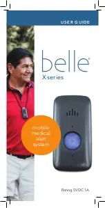Belle X Series User Manual preview