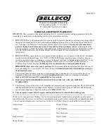 Preview for 11 page of Belleco JT2-B Operation And Maintenance Manual