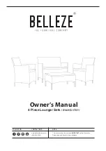 Предварительный просмотр 1 страницы Belleze 014-HG-17011 Owner'S Manual