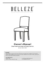 Предварительный просмотр 1 страницы Belleze 014-HG-30305 Owner'S Manual