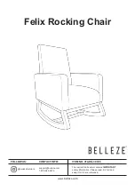 Preview for 1 page of Belleze 014-HG-30336 Manual