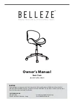 Preview for 1 page of Belleze 014-HG-30420 Owner'S Manual