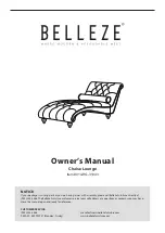 Belleze 014-HG-31043 Owner'S Manual preview