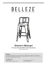 Preview for 1 page of Belleze 014-HG-52430 Owner'S Manual