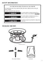 Предварительный просмотр 3 страницы Belleze 014-HG-PS06 Instruction Booklet