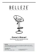 Предварительный просмотр 1 страницы Belleze 048-GM-48112 Owner'S Manual