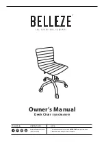 Предварительный просмотр 1 страницы Belleze 048-GM-49019 Owner'S Manual