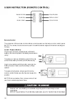 Предварительный просмотр 18 страницы Belleze 050-FM18 Manual