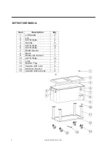 Preview for 4 page of Belleze 80QT Owner'S Manual