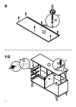 Preview for 10 page of Belleze Annett 014-HG-40005 Assembly Instructions Manual