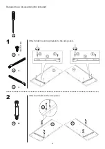 Preview for 8 page of Belleze Baldy Kitchen Trolley 014-HG-40901 Assembly Instructions Manual