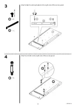 Preview for 9 page of Belleze Baldy Kitchen Trolley 014-HG-40901 Assembly Instructions Manual