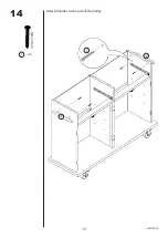 Preview for 15 page of Belleze Baldy Kitchen Trolley 014-HG-40901 Assembly Instructions Manual