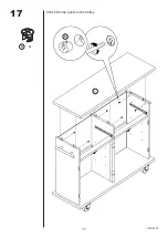 Preview for 17 page of Belleze Baldy Kitchen Trolley 014-HG-40901 Assembly Instructions Manual