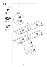 Preview for 18 page of Belleze Baldy Kitchen Trolley 014-HG-40901 Assembly Instructions Manual