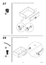 Preview for 23 page of Belleze Baldy Kitchen Trolley 014-HG-40901 Assembly Instructions Manual