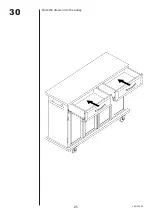 Preview for 25 page of Belleze Baldy Kitchen Trolley 014-HG-40901 Assembly Instructions Manual