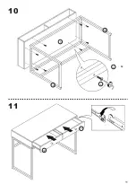 Preview for 11 page of Belleze Bronte 014-HG-40702 Assembly Instructions Manual